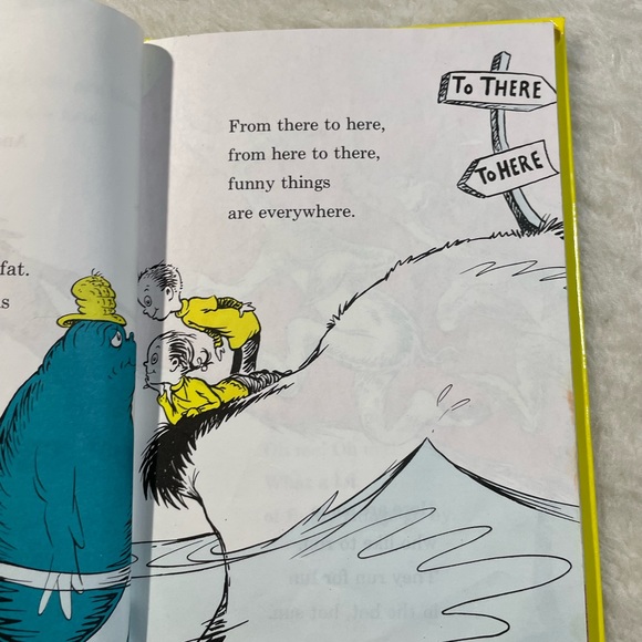 Dr. Seuss One Fish Two Fish Red Fish Book - Picture 4 of 10